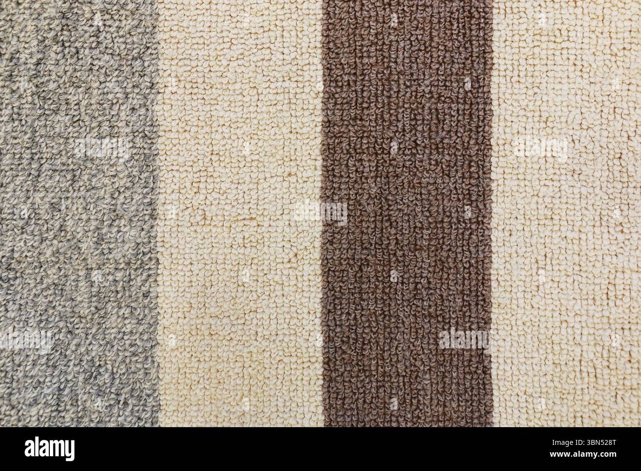 elegant woolen carpet texture for pattern and background. Stock Photo