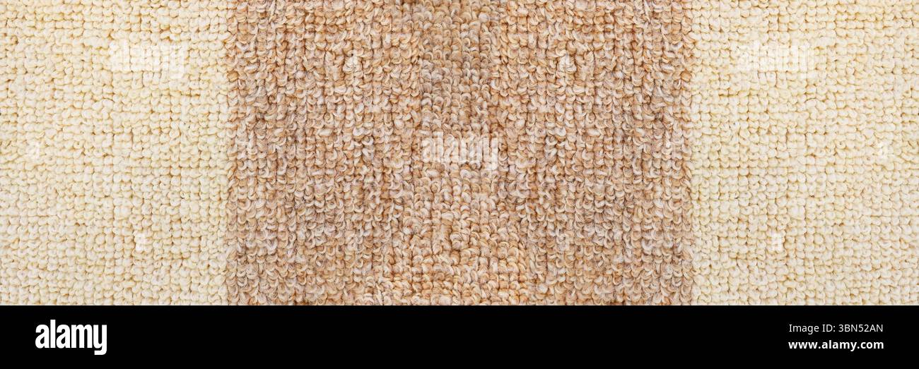 horizontal elegant carpet texture for pattern and background. Stock Photo
