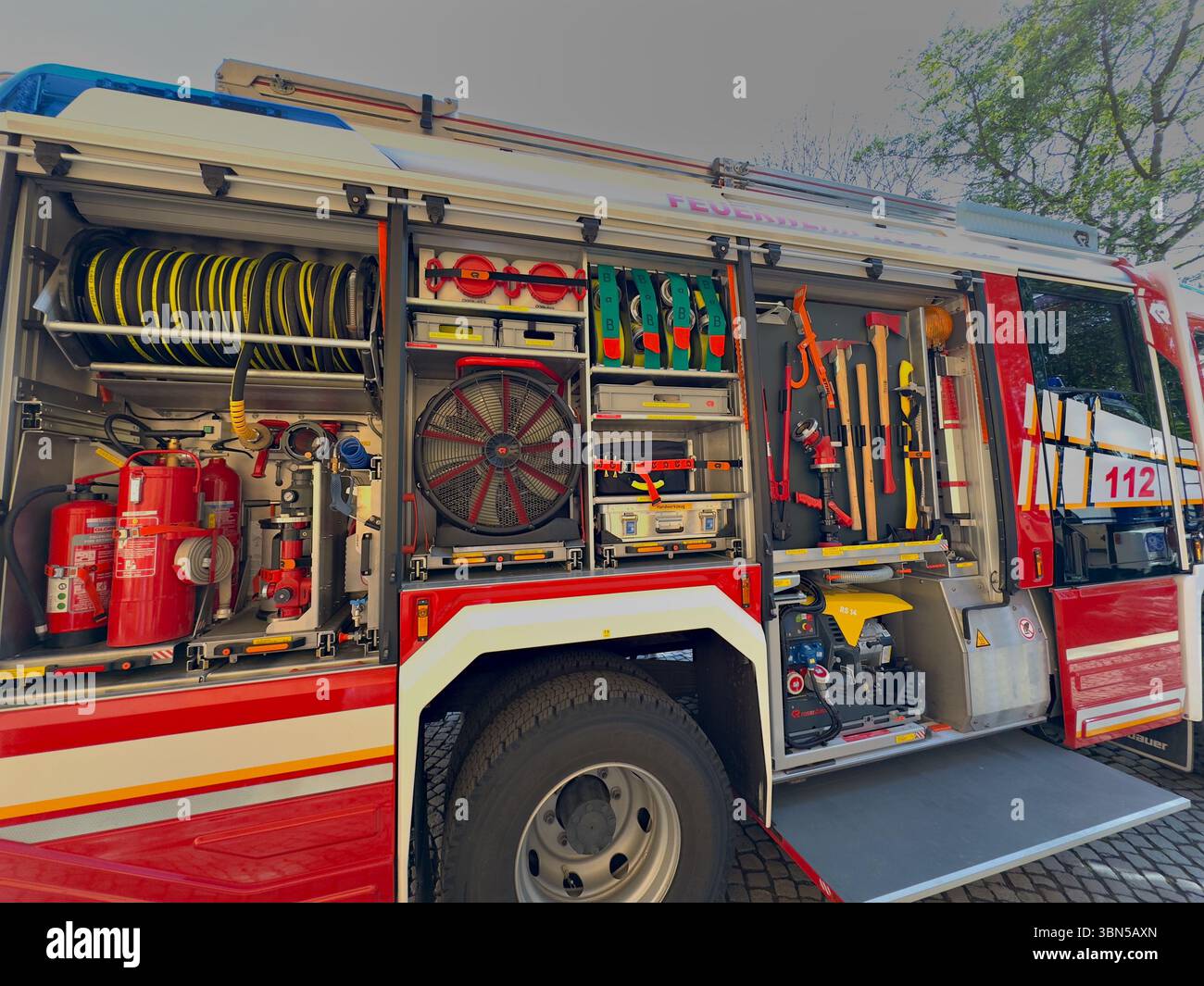 Markings fire engine hi-res stock photography and images - Alamy