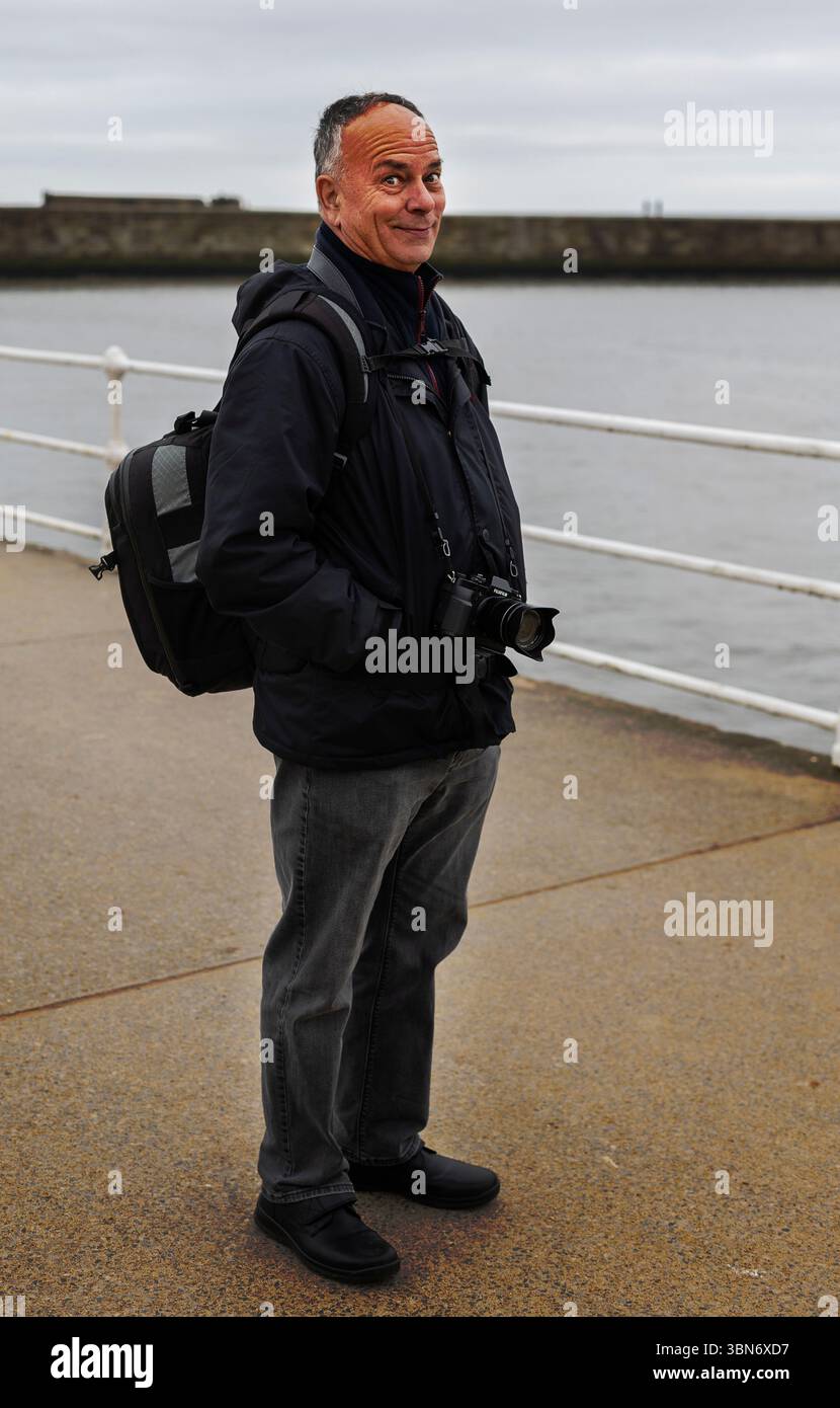 happy photographer Stock Photo