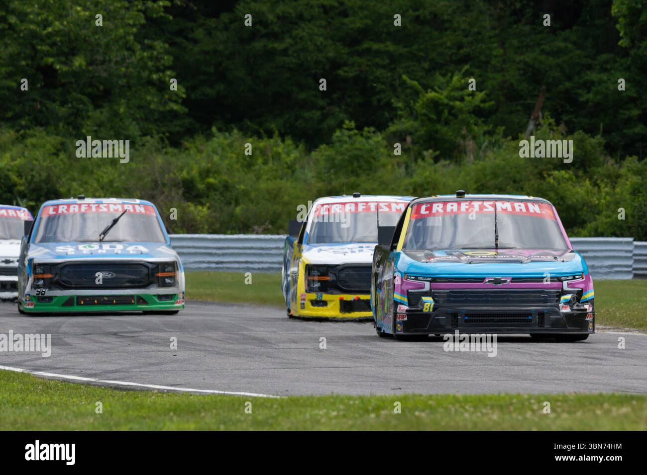 LAKEVILLE, CT - JUNE 28: Connor Mosack (#81 McAnally Hilgemann Racing ...