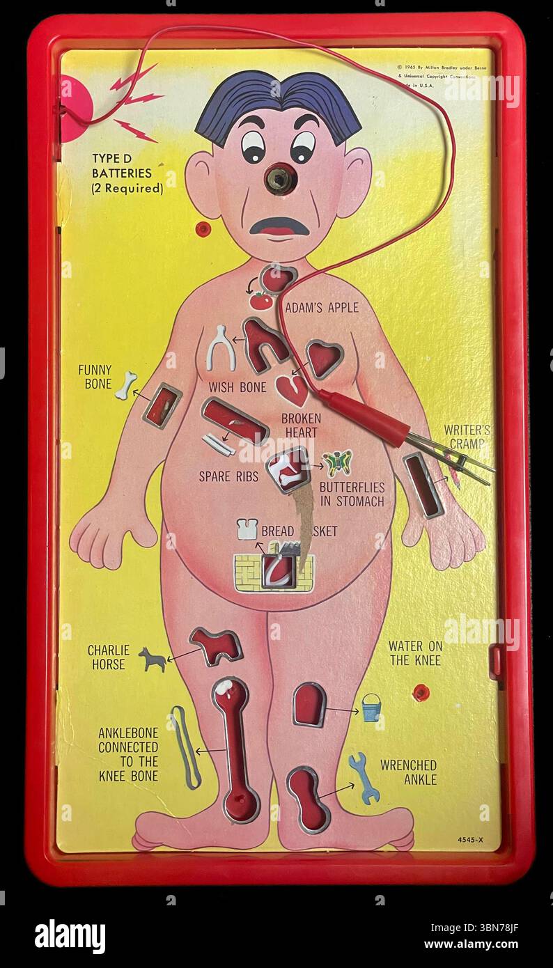 Operation game milton bradley hi-res stock photography and images - Alamy, image size:794x1390