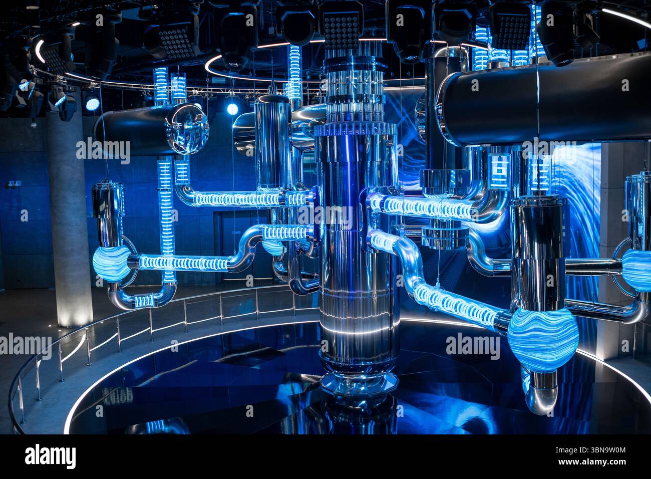 Display of a Water-Water Nuclear Reactor Model in an Interactive ...