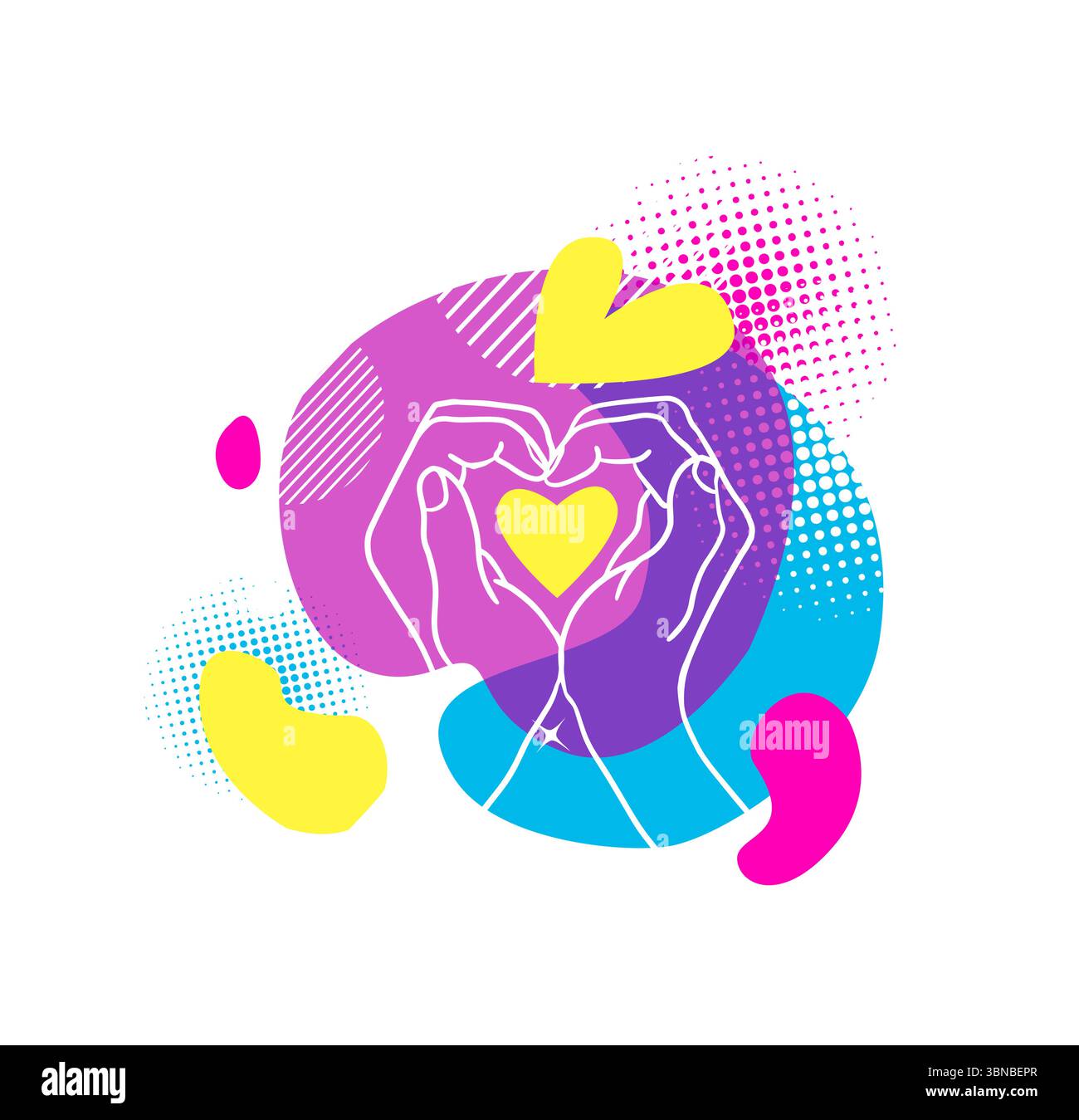 Folded hands icon hi-res stock photography and images - Alamy