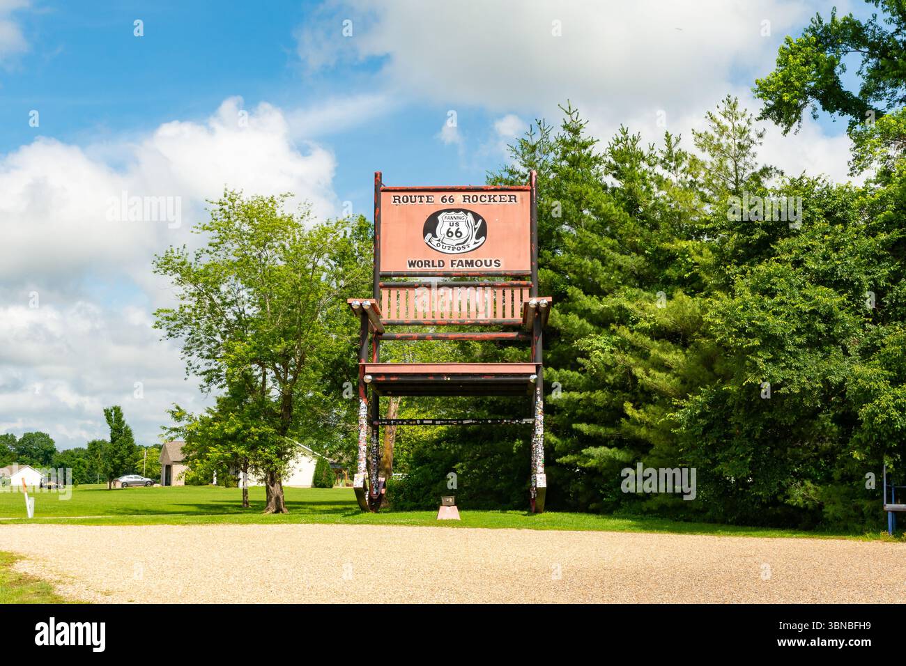 Cuba, Missouri, USA - June 17th 2025 - The former (2008-2015) worlds ...