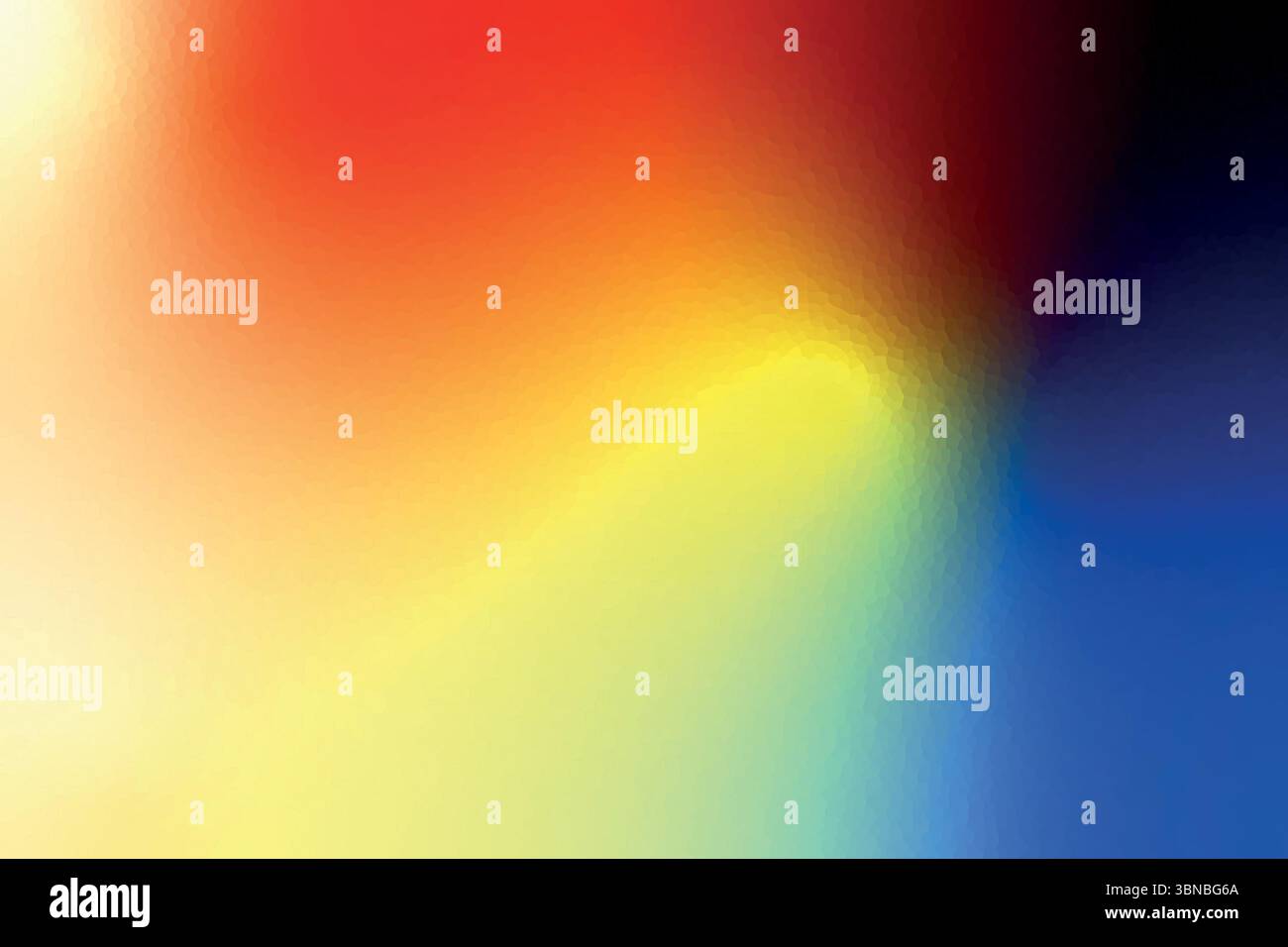 Polygonal rainbow mosaic background. Abstract low poly vector illustration. Triangular pattern in halftone style. Template geometric business design Stock Vector