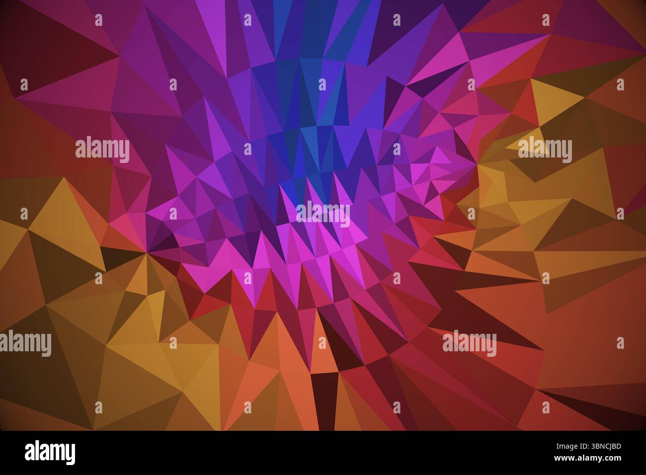 Digital abstract vector art is featuring swirling polygon pattern in ...