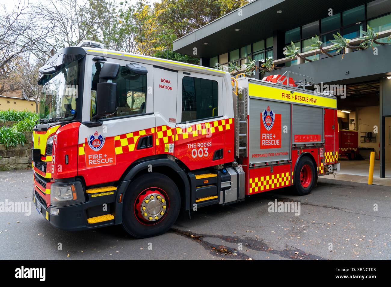Fire and Rescue NSW The Rocks Fire Station in Sydney Australia Stock ...