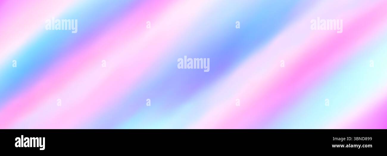 horizontal pastel holographic design for pattern and background. Stock Vector
