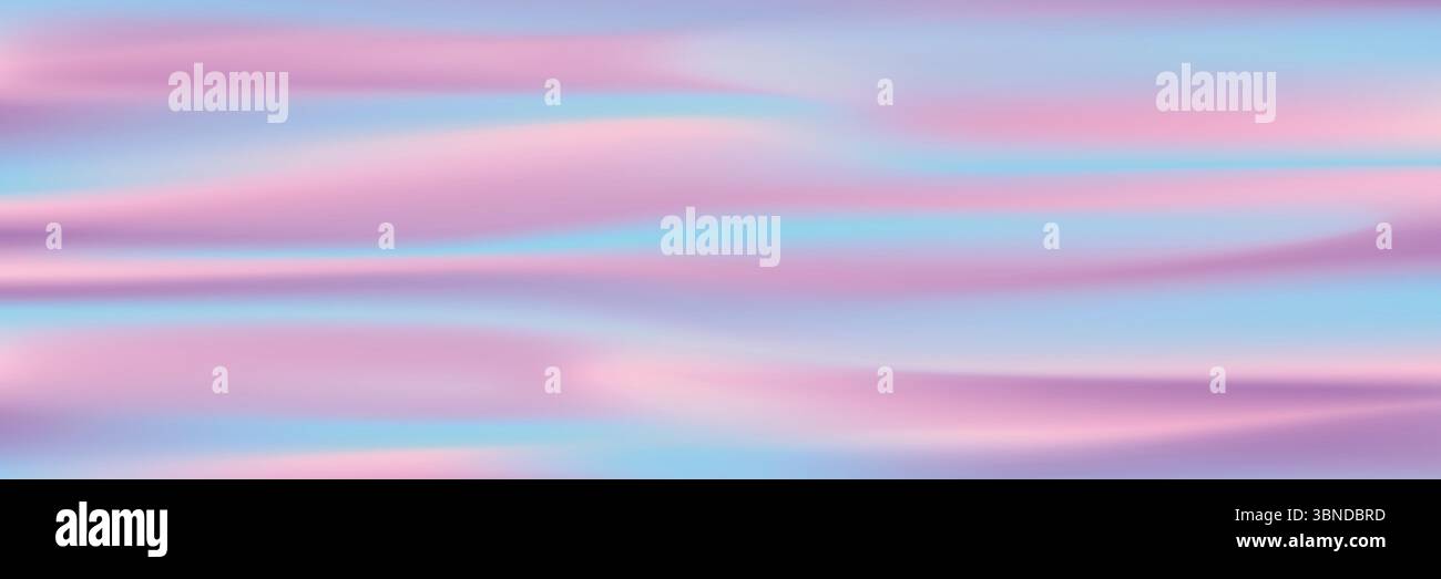horizontal abstract holographic texture design for pattern and background. Stock Vector