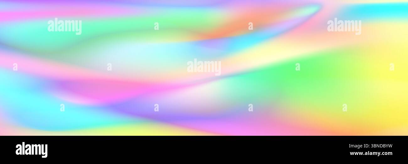horizontal abstract colorful bright blur design for background. Stock Vector
