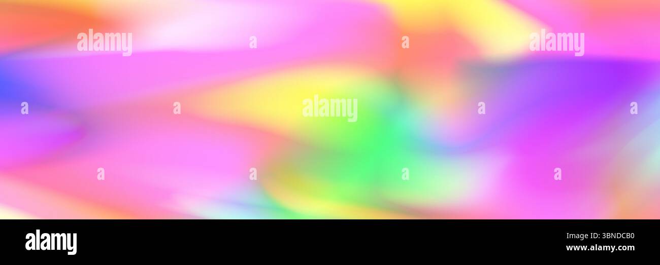 horizontal abstract colorful bright blur design for background. Stock Vector