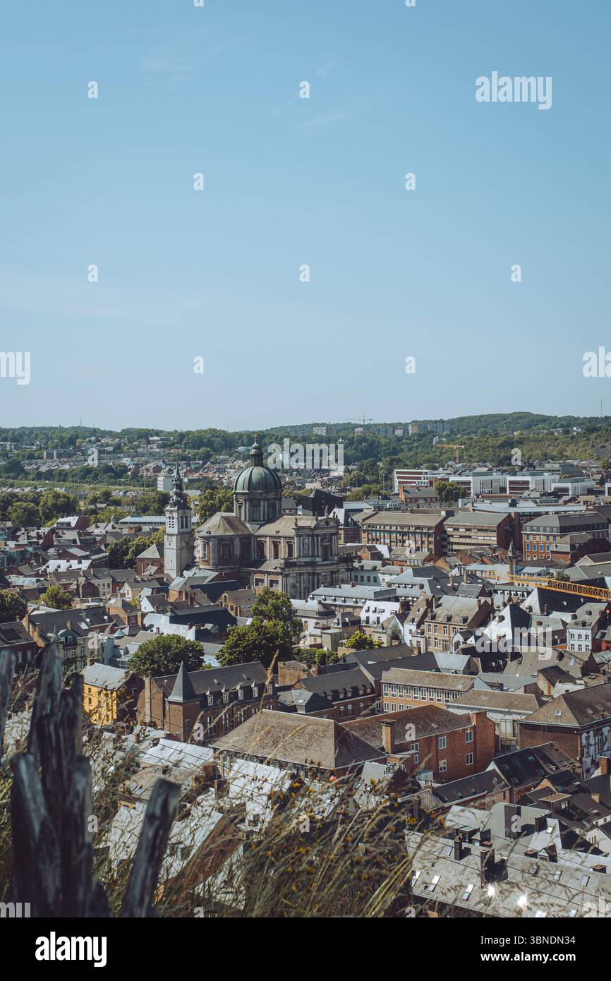 Landscape of Namur, Belgium Stock Photo