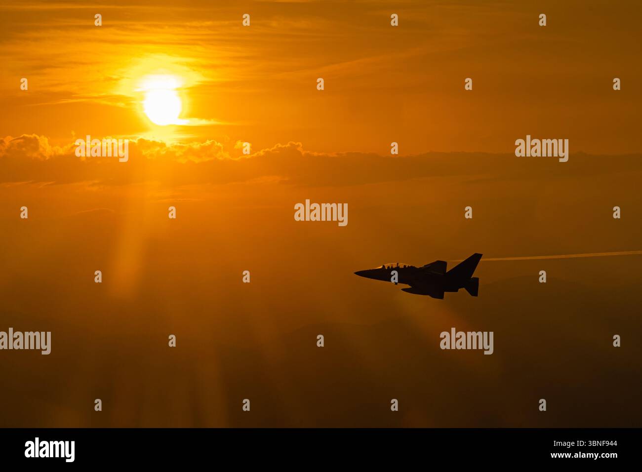 The Italian Air Force Alenia Aermacchi T-346A Master, tail number ...
