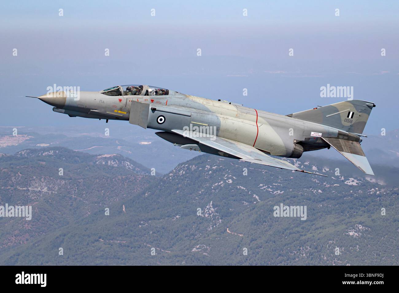 The McDonnell Douglas F-4E AUP Phantom II, registered 01518, is an ...