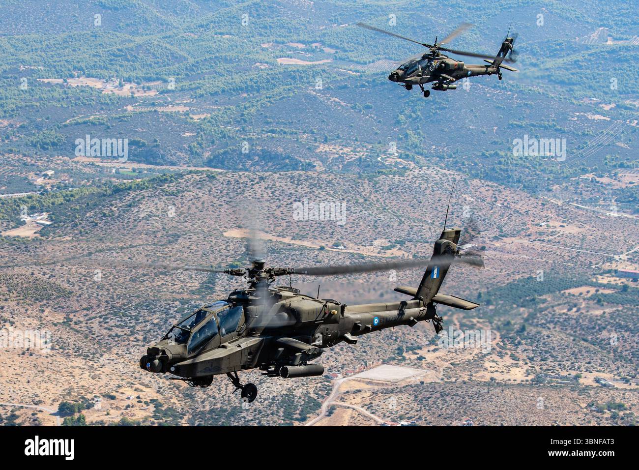 The Greek Hellenic Army's Boeing AH-64DHA Apache, with registrations ...