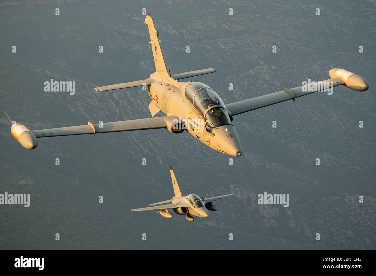 The Italian Air Force’s Aermacchi MB-339CD and Alenia Aermacchi T-346A ...