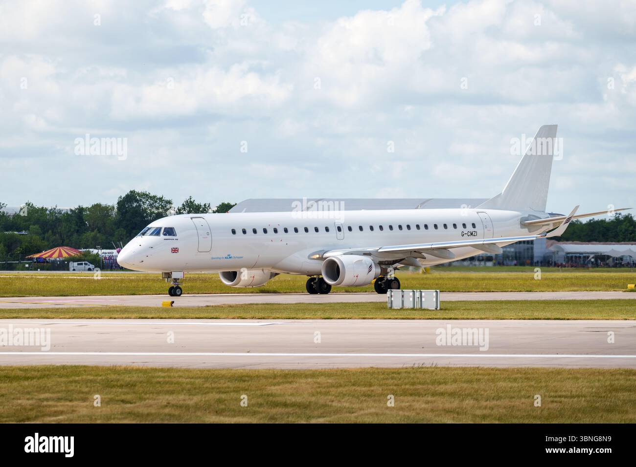 KLM Cityhopper Embraer E190 aircraft. Airplane of KLM