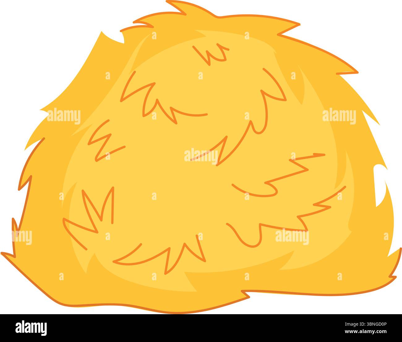 field haystack cartoon vector illustration Stock Vector Image & Art - Alamy