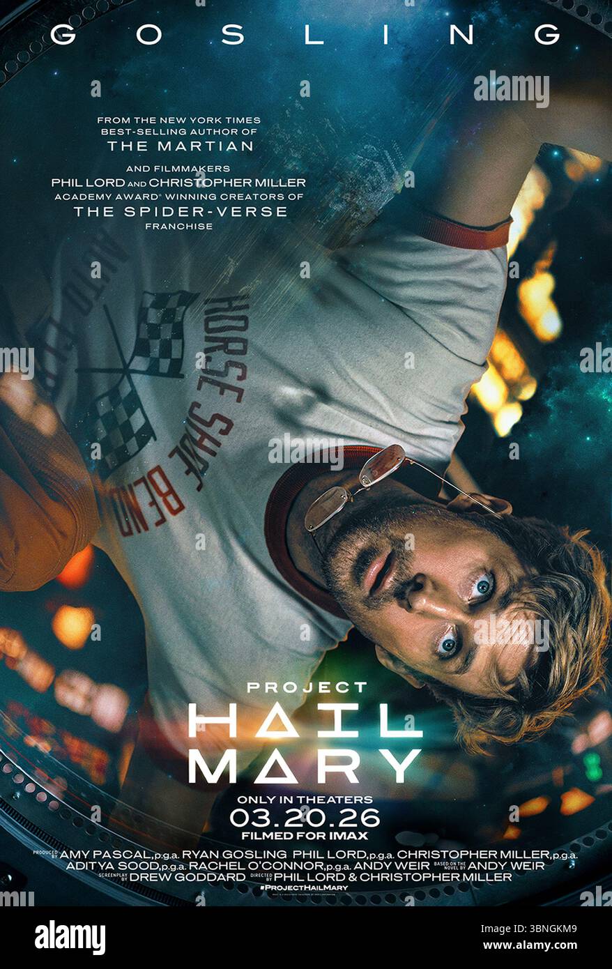 Project hail mary film poster hi-res stock photography and images