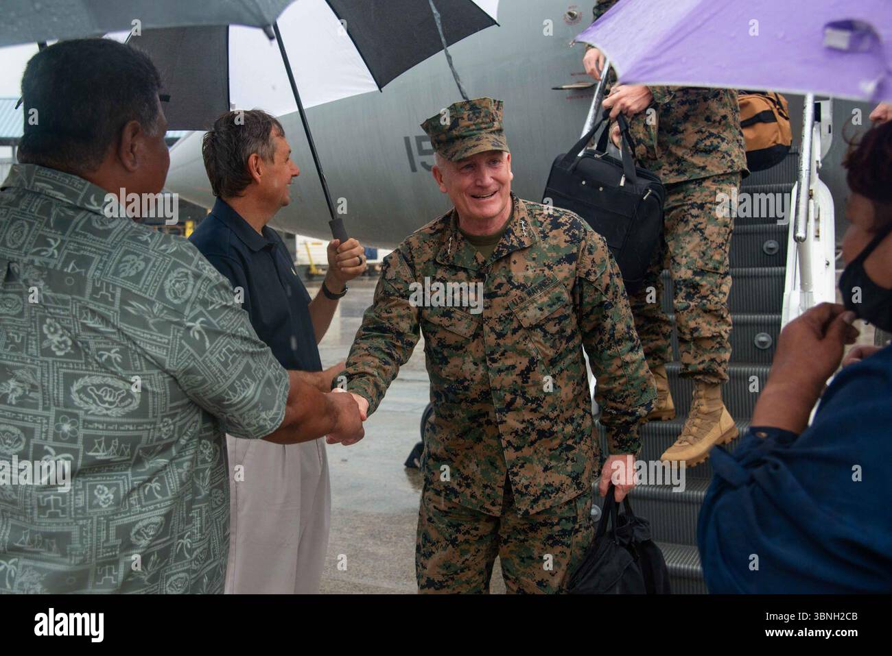 Lt Gen Jurney Visits the Republic of Palau (8366612 Stock Photo - Alamy