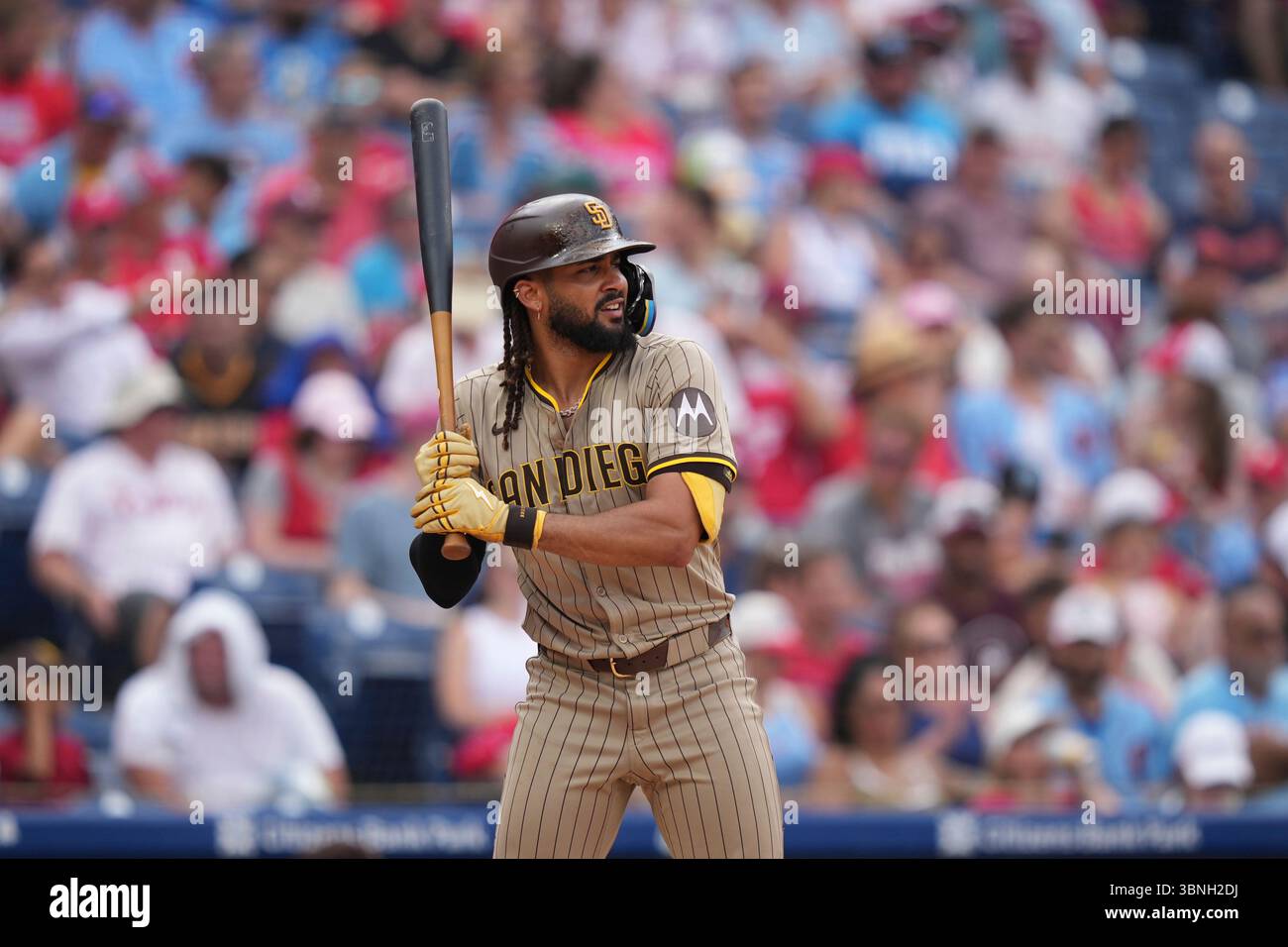 San Diego Padres' Fernando Tatis Jr. plays during the first baseball ...