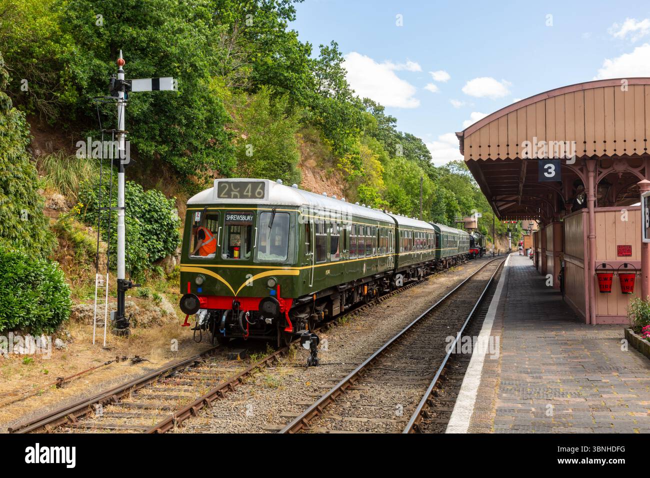 The Severn Valley Railway, Shropshire and Worcestershire, UK. 2025 Stock Photo