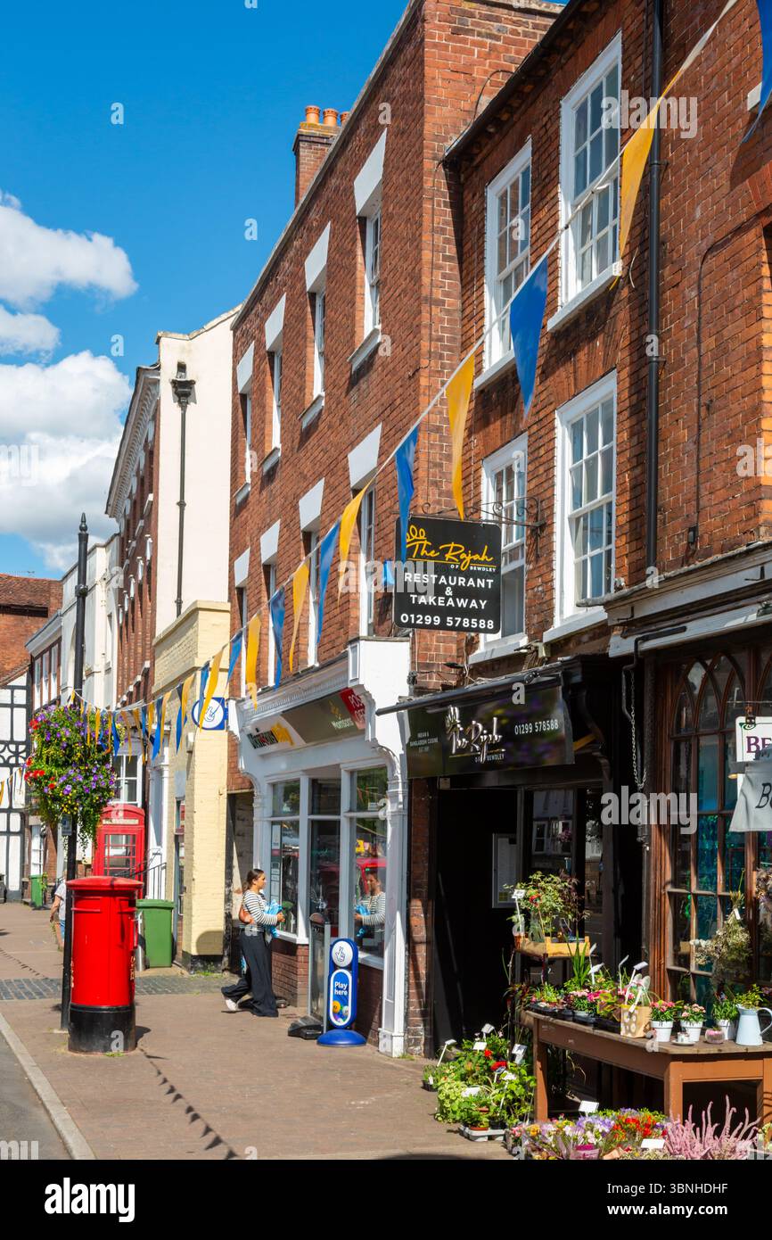 Bewdley town, Worcestershire, UK, 2025 Stock Photo