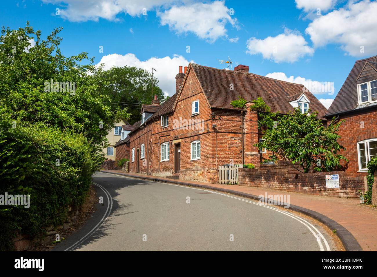 Arley village, Worcestershire, UK, 2025 Stock Photo