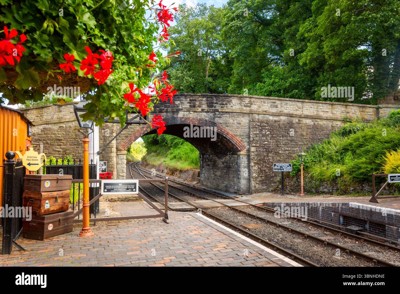 Arley railway station, Worcestershire, UK Stock Photo
