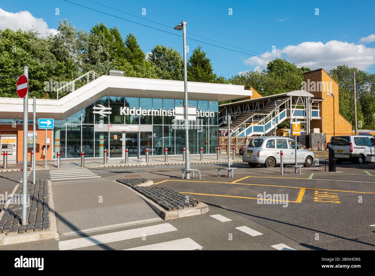 Kidderminster railway station, Worcs, UK. 2025 Stock Photo