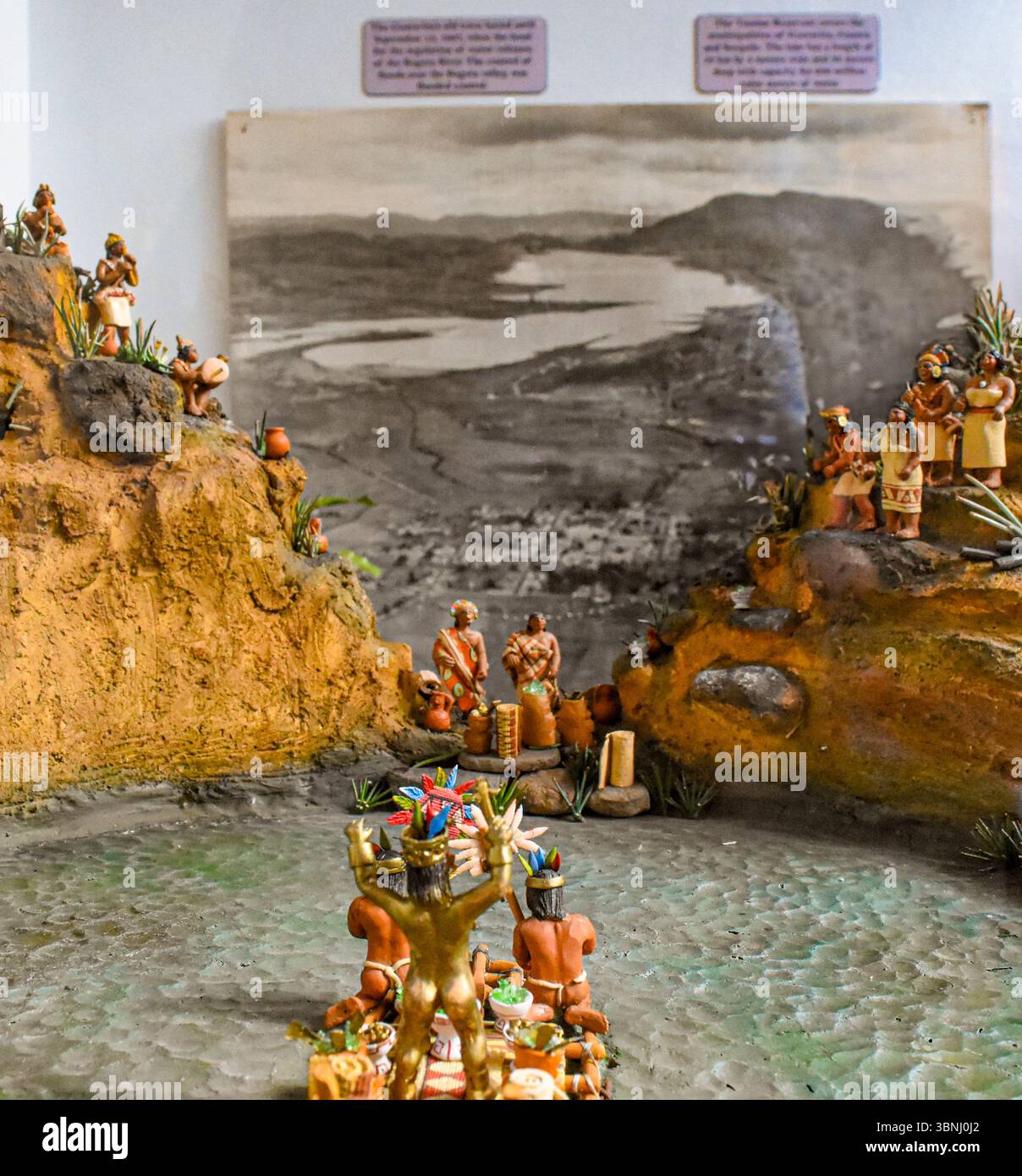Representational Ritual A detailed representation of Muisca culture, showcasing a ritual scene ...