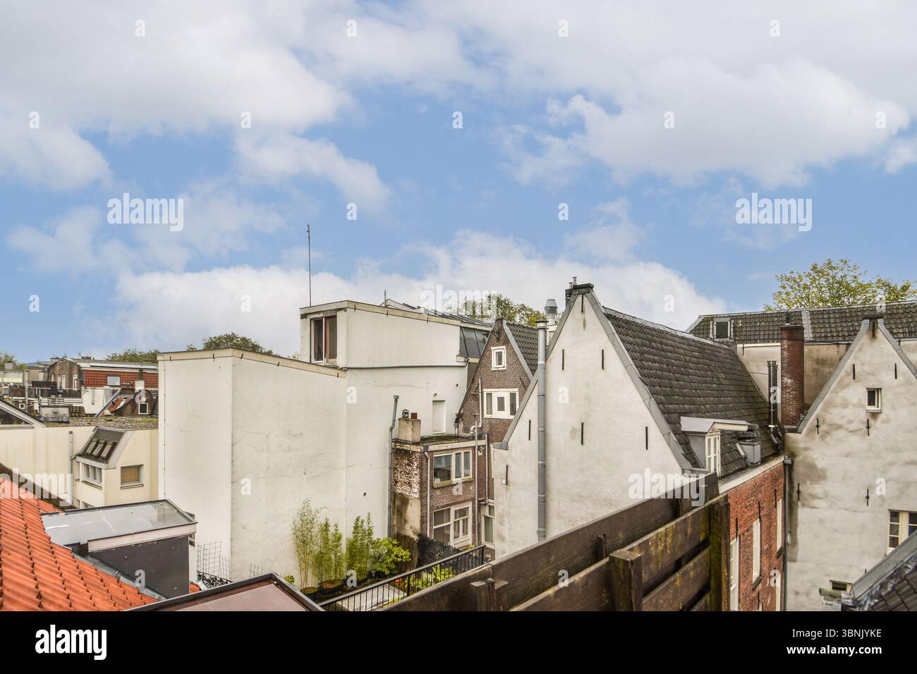 Quaint Visual Examples Charming view of historic rooftops in an urban setting. The quaint ...