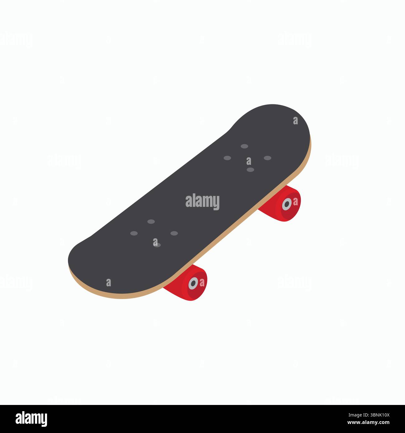 skateboard skater emoji symbol sign icon vector illustration Stock ...