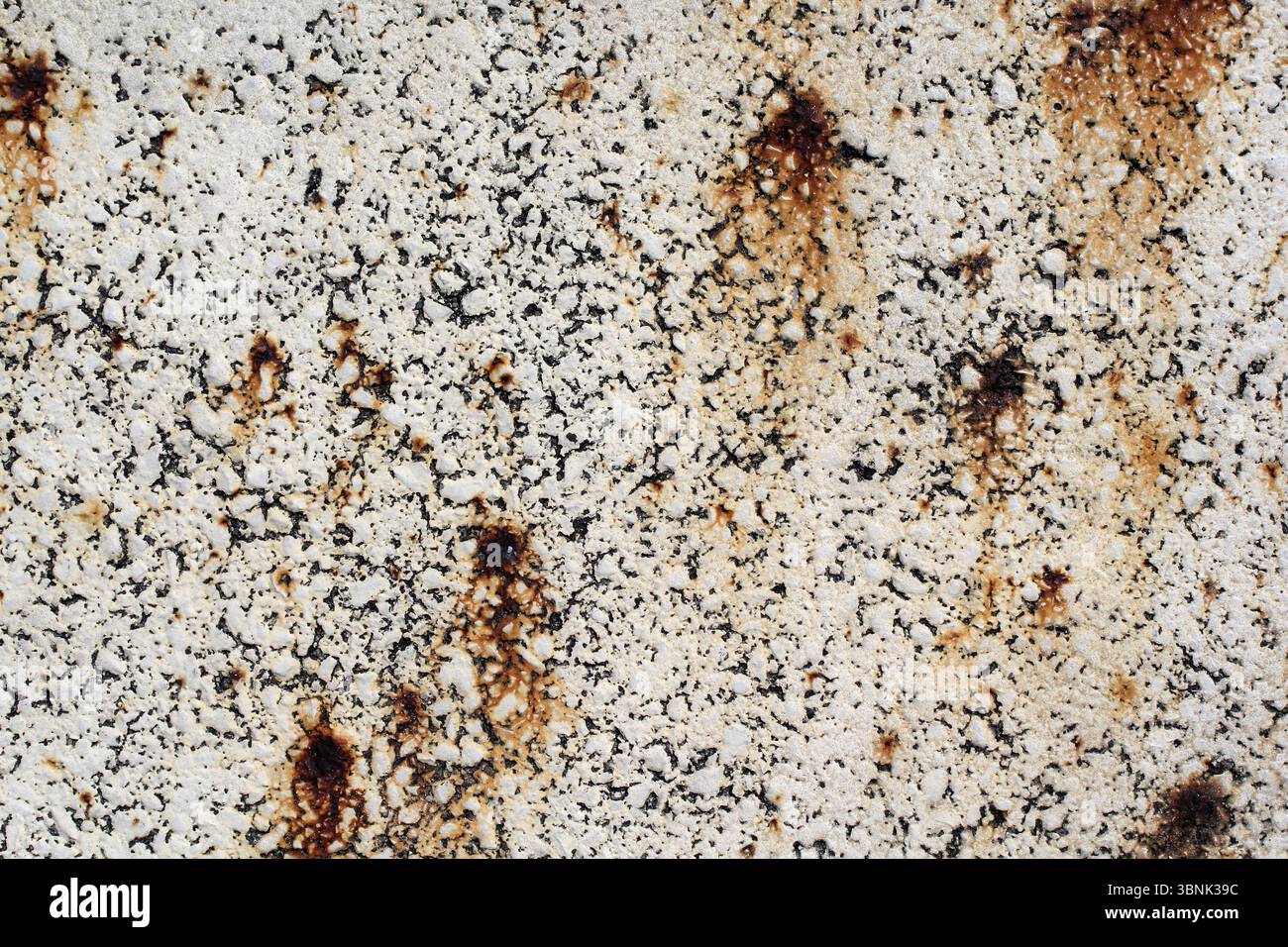 Rusty painted surface close-up abstract textured background Stock Photo