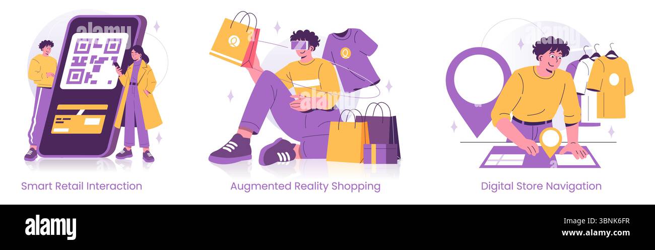 Virtual store qr hi-res stock photography and images - Alamy