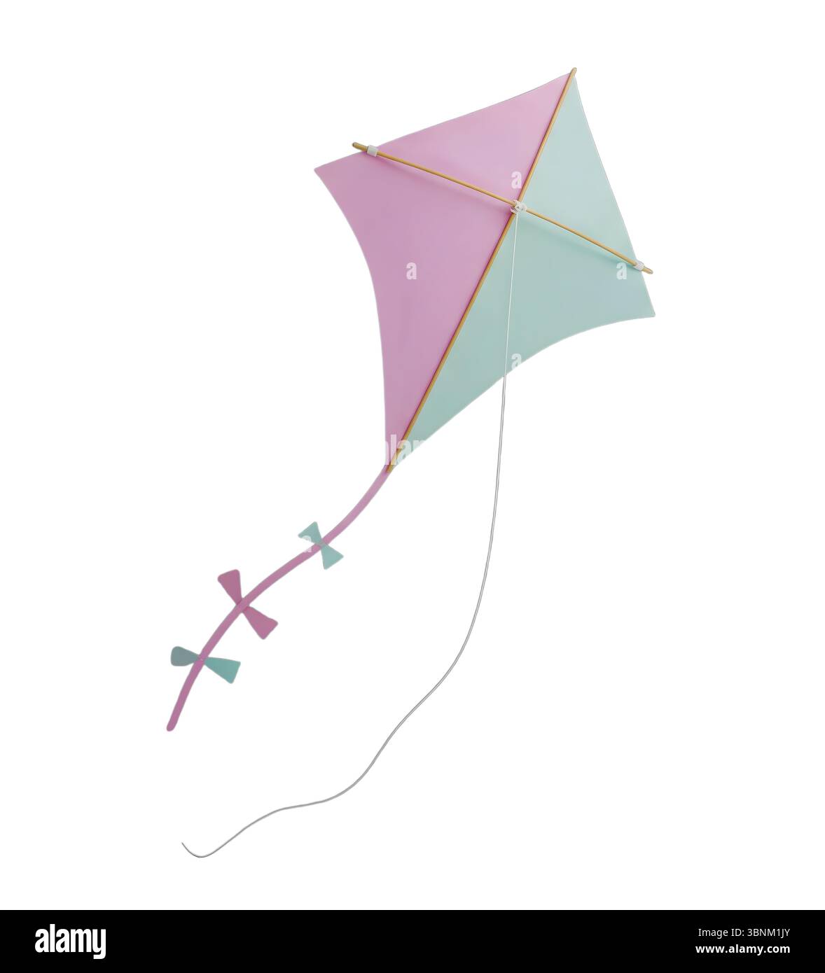 kite minimalist 3D rendering in a soft and smooth renderer Stock Photo