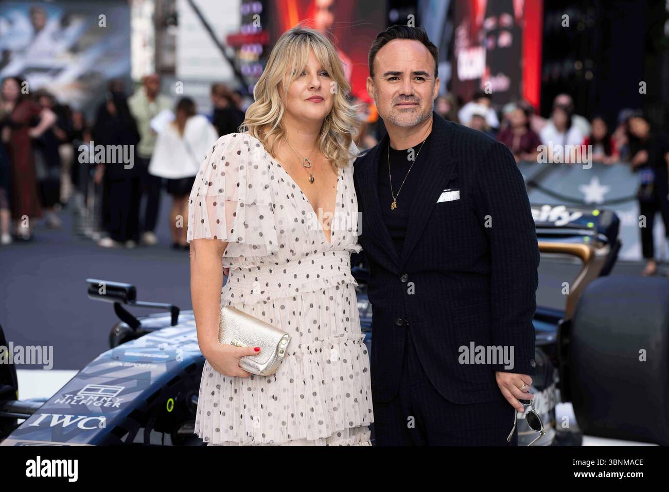 Joseph Balderrama Poses For Photographers Upon Arrival At The Premiere Joseph Balderrama Poses For Photographers Upon Arrival At The Premiere Of The Film F1 The Movie On Monday June 23 2025 In London Photo By Scott A Garfittinvisionap 3BNMACE 