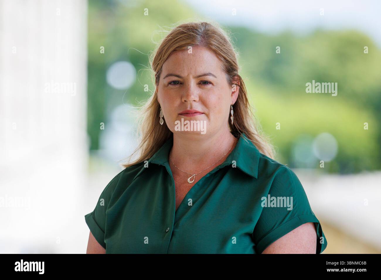 Leona Patterson from Ladies with Letters group at Parliament Buildings ...