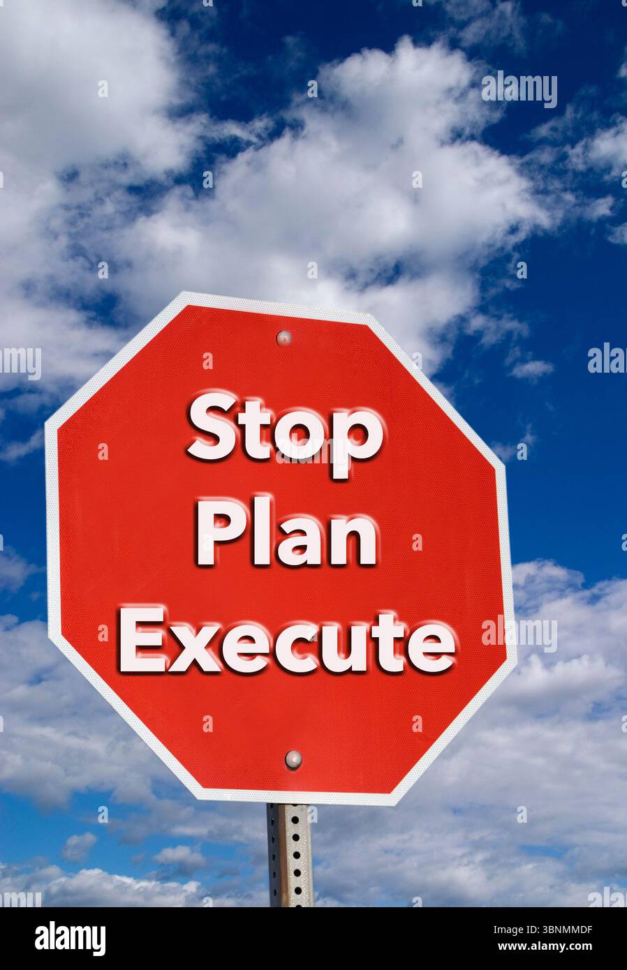 Stoo plan and execute your ideas. Stock Photo