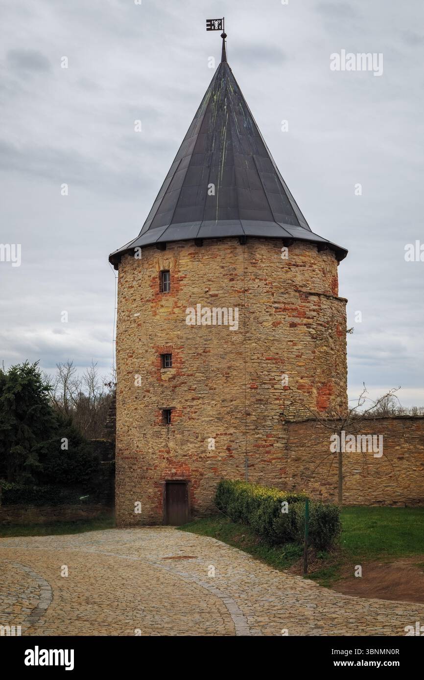 Building with conical roof hi-res stock photography and images - Alamy