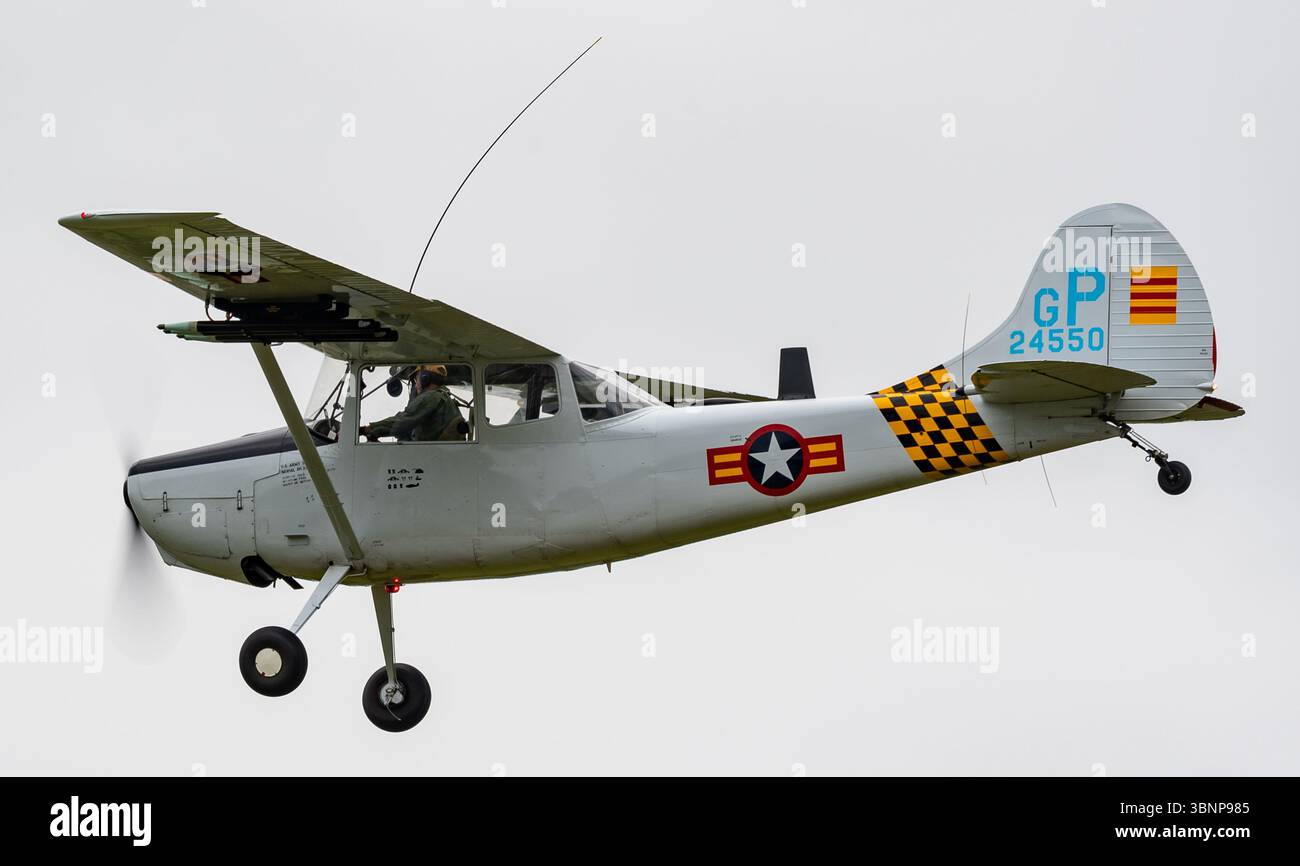 Cessna Bird Dog Avec Figurines Spirou Et Fantasio - édition Fournier