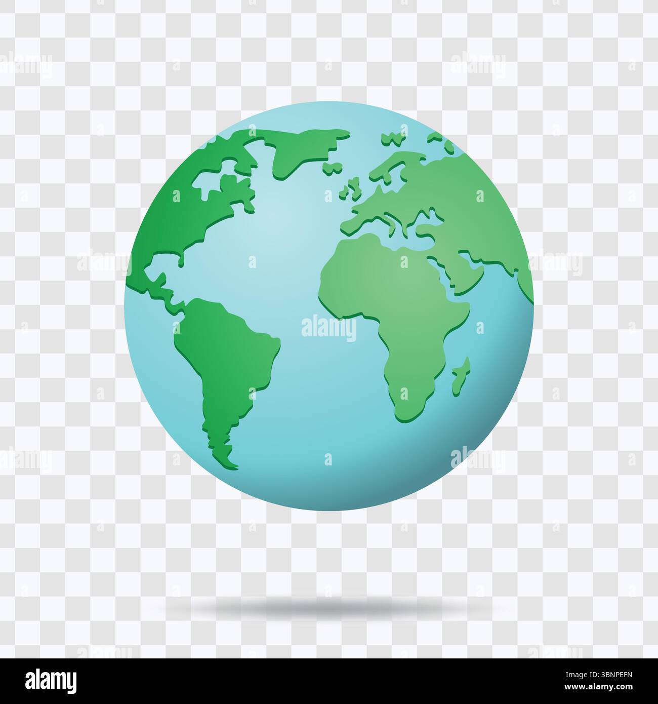 Earth Globe Icons in Color and Black & White Stock Vector Image & Art ...