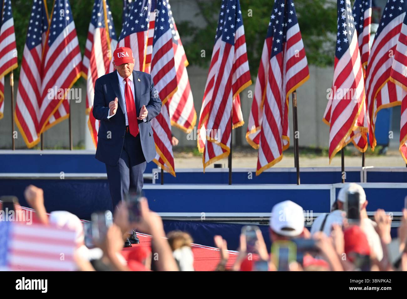 trump crowds july 4 2025