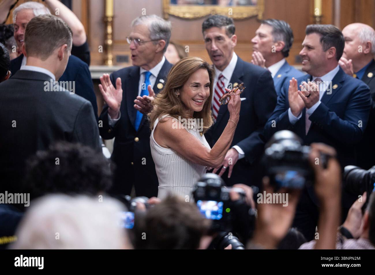 House Republican Conference Chair Lisa McClain R Mich Arrives For A house-republican-conference-chair-lisa-mcclain-r-mich-arrives-for-a
