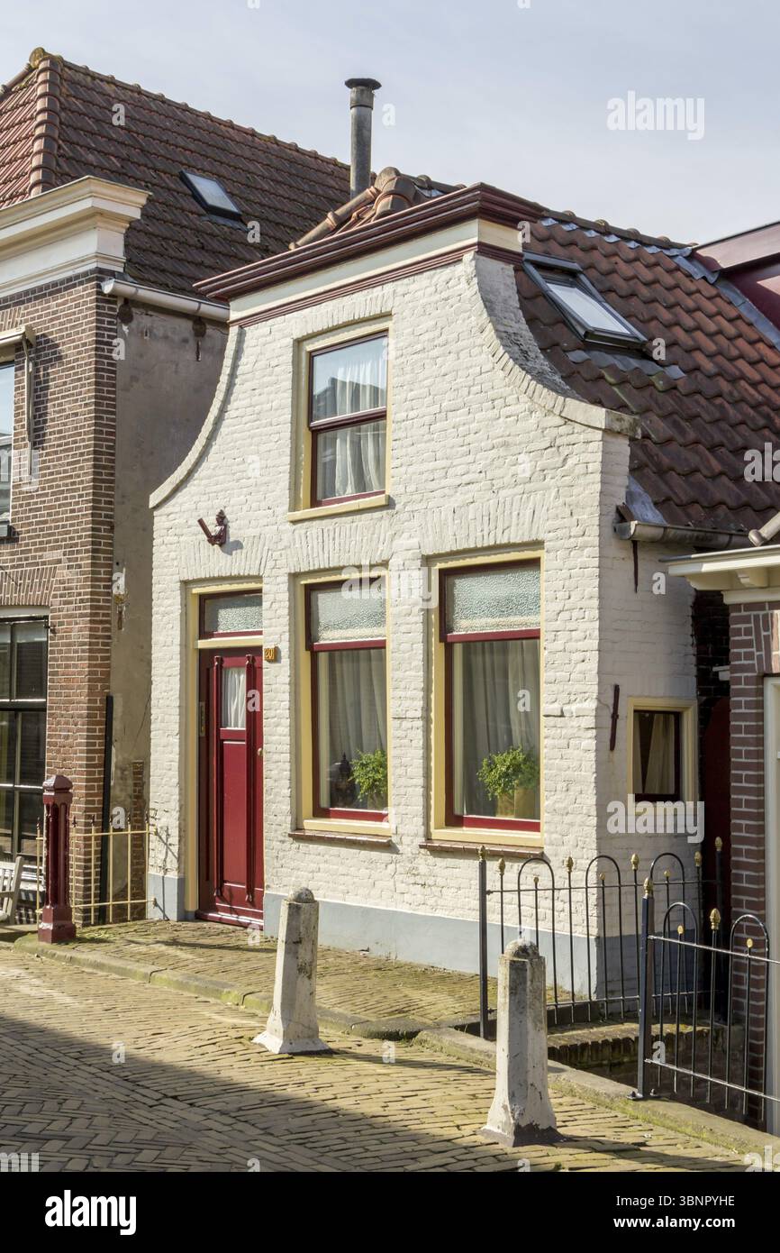 Zwartsluis, Netherlands - March 15, 2014: Traditional Dutch house