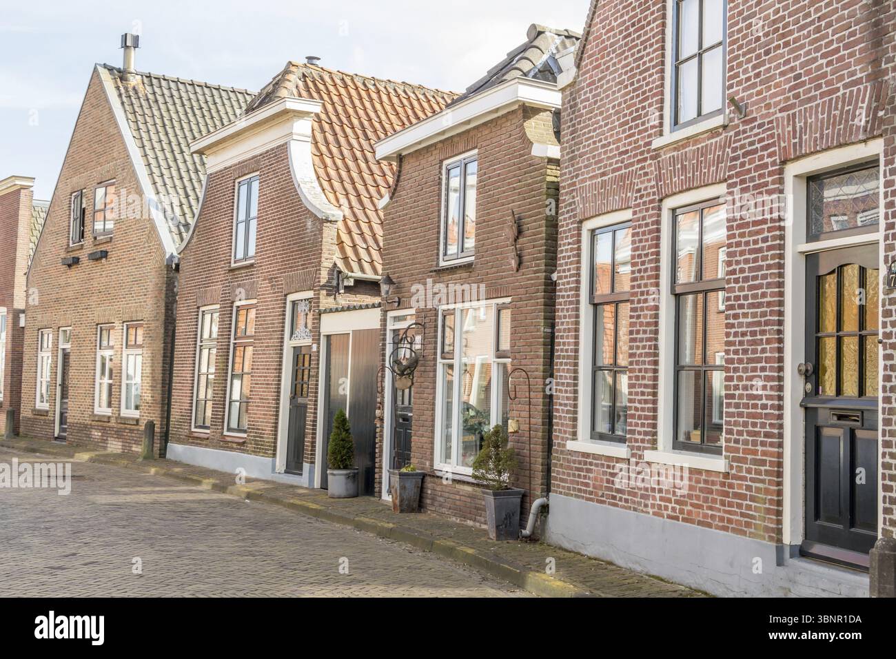 Zwartsluis, Netherlands - March 15, 2014: Traditional Dutch house