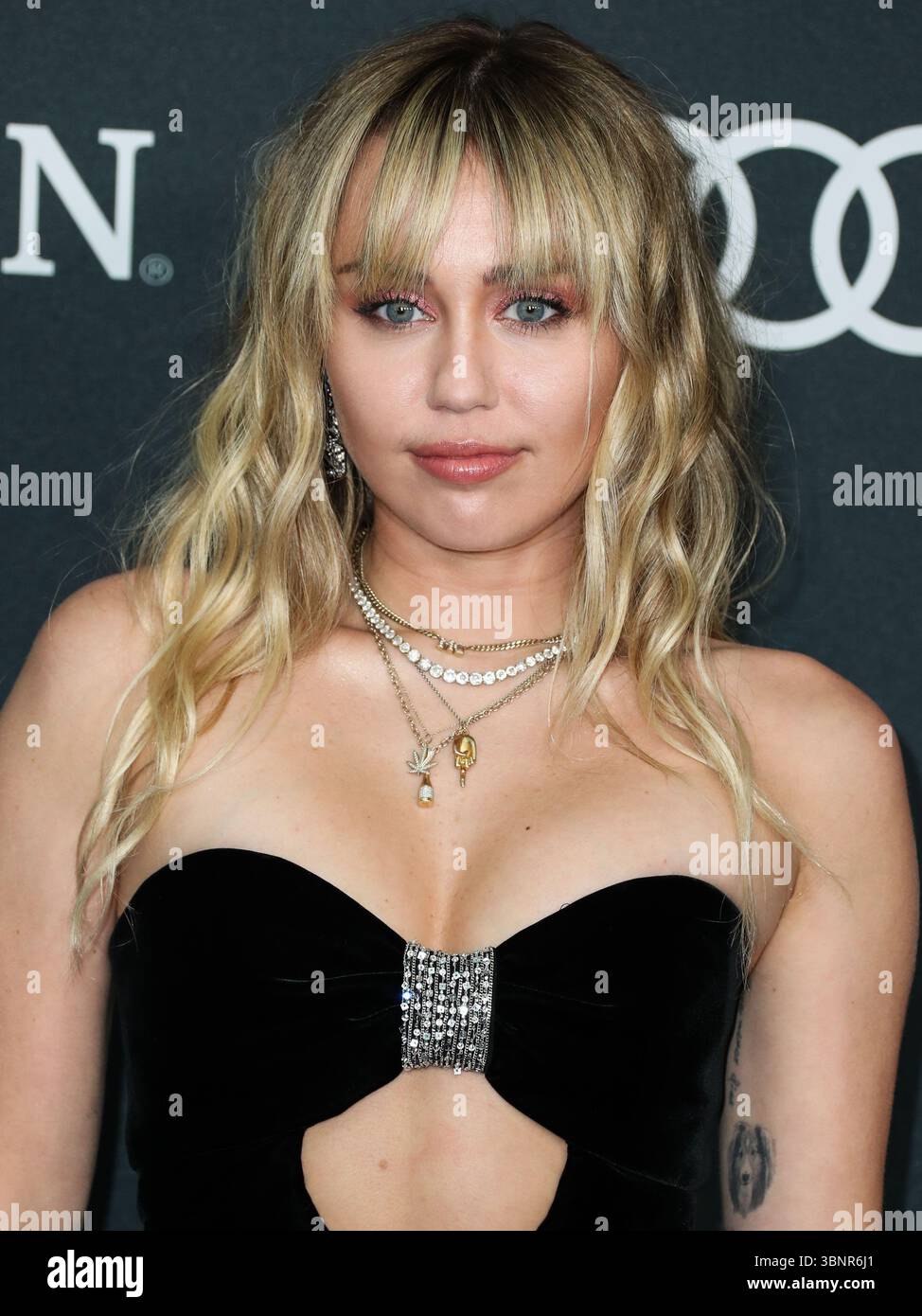 (FILE) Miley Cyrus to receive star on the Hollywood Walk of Fame in 2026. Miley Cyrus was among 35 honorees announced on Wednesday, July 2, 2025 by Eugenio Derbez and Richard Blade. LOS ANGELES, CALIFORNIA, USA - APRIL 22: American singer, songwriter, and actress Miley Cyrus wearing Saint Laurent arrives at the World Premiere Of Walt Disney Studios Motion Pictures and Marvel Studios' 'Avengers: Endgame' held at the Los Angeles Convention Center on April 22, 2019 in Los Angeles, California, United States. (Photo by Xavier Collin/Image Press Agency) Stock Photo