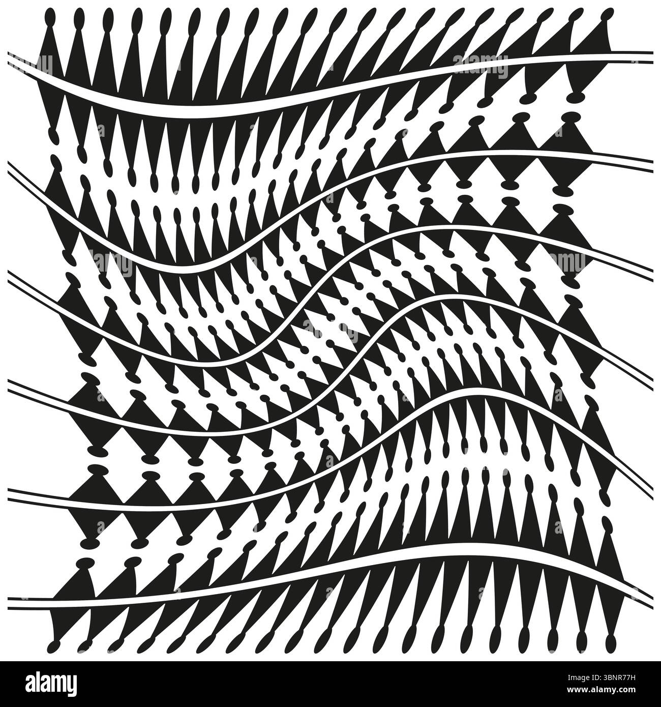 Radial burst patterns. Black white vector shapes. Geometric sunburst elements. Abstract ray designs. Stock Vector