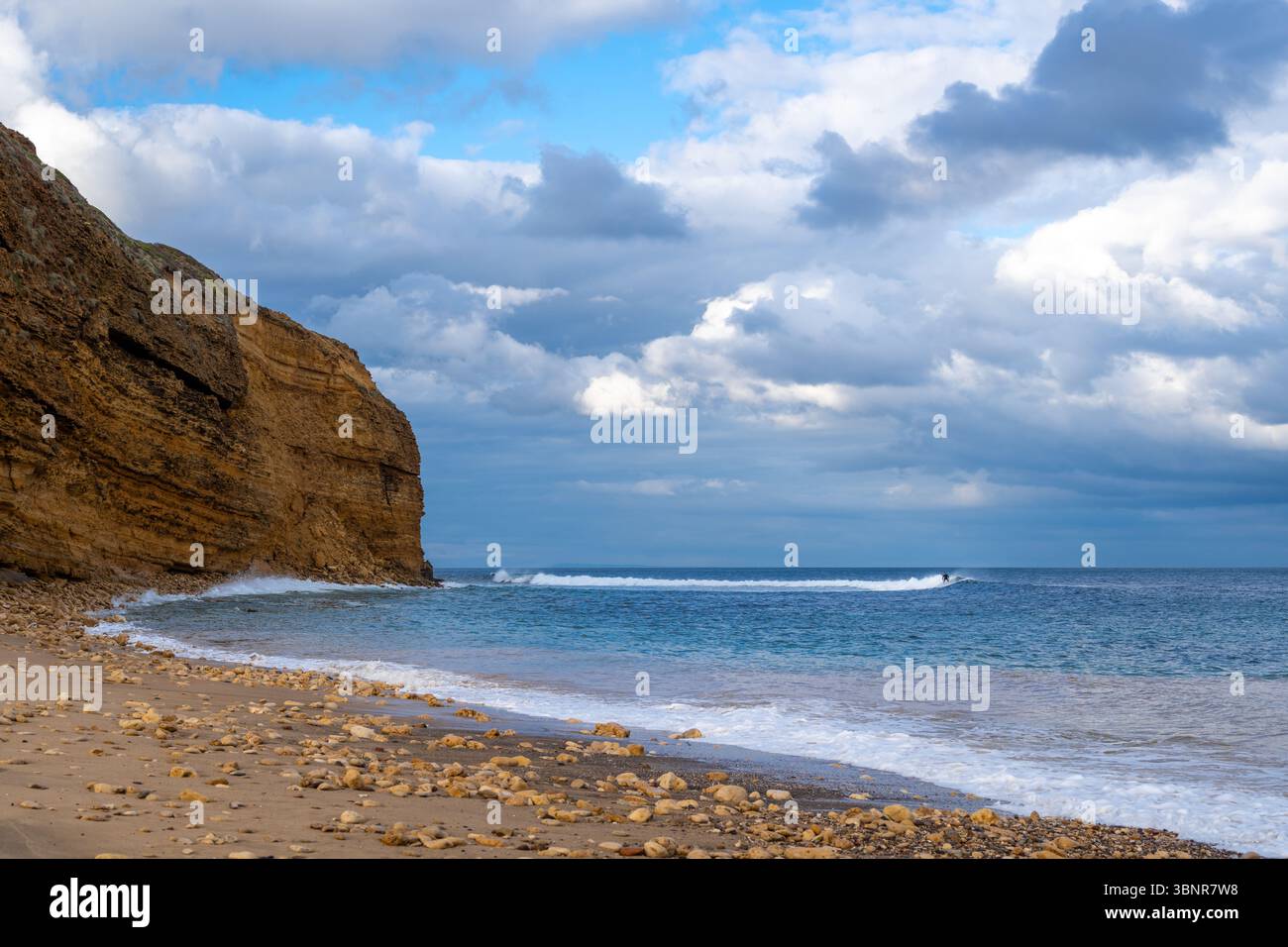 Bells Beach at Aireys Inlet, on the Great Ocean Road in Australia ...